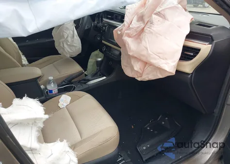 2016 Toyota Corolla Le from USA, damaged, VIN 2T1BURHE7GC680450